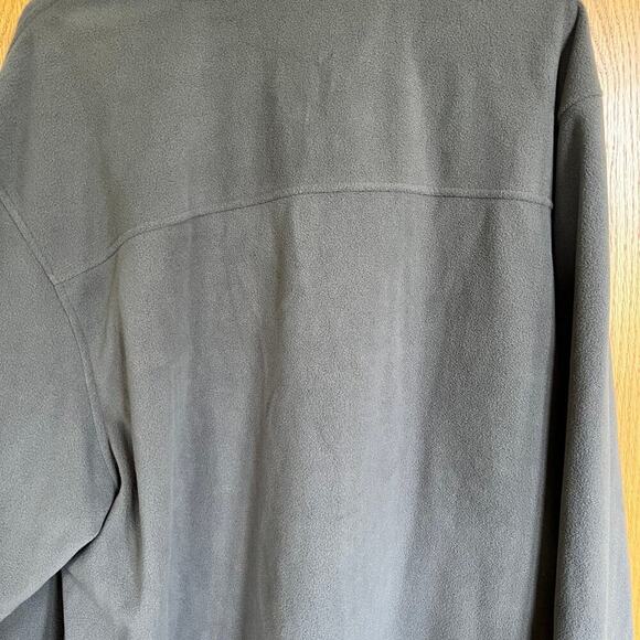 GAP, men's XXL fleece 1/4 zip, gray fleece - Picture 7 of 8